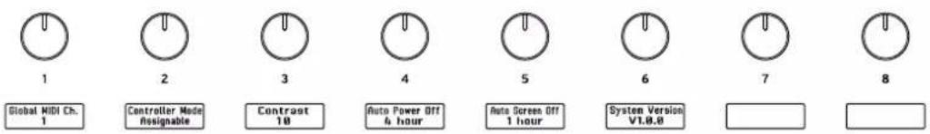 KORG Keystage - Configuration des fonctions générales du Keystage - 2