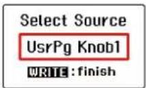 KORG Keystage - Assignation à une page utilisateur - 4