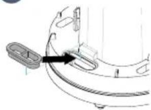 SOMFY Freevia Essential - Installing the motor - 5