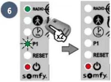 SOMFY Freevia Essential - ▶ Ustawianie trybu wolnej prędkości - 9