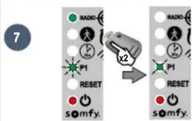 SOMFY Freevia Essential - Paramétrer la vitesse lente (suite) - 2