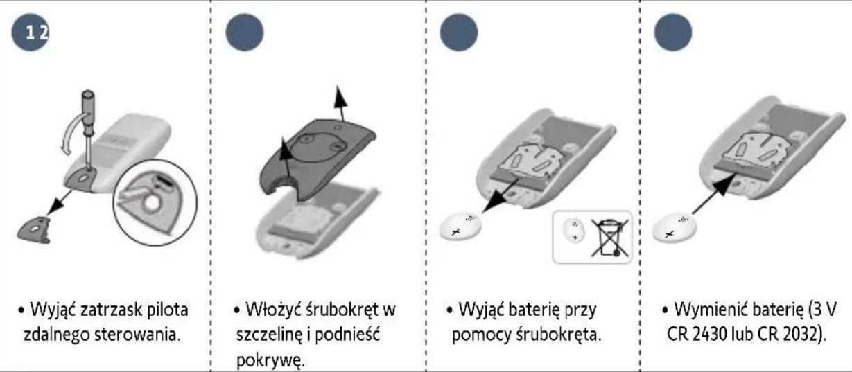 SOMFY Freevia Essential - Wymiana baterii pilota zdalnego sterowania - 1