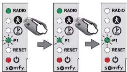 SOMFY Freevia Line - ▶ Lage snelheid instellen (vervolg) - 2