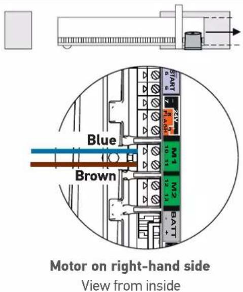SOMFY Freevia Line - Wiring the motor - 5