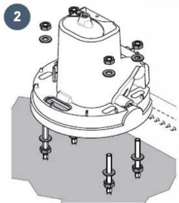 SOMFY Freevia Line - De motor installeren. - 2