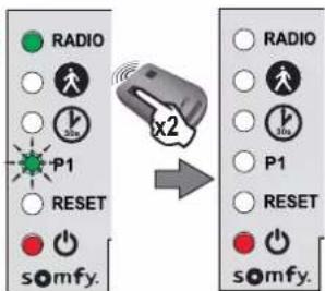 SOMFY Freevia Line - ▶ Terug naar de normale snelheid - 11