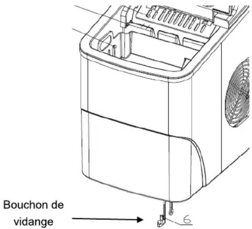 KITCHEN CHEF KS-ICE9 - PENSEZ A VIDER L'EAU DU RESERVOIR - 1