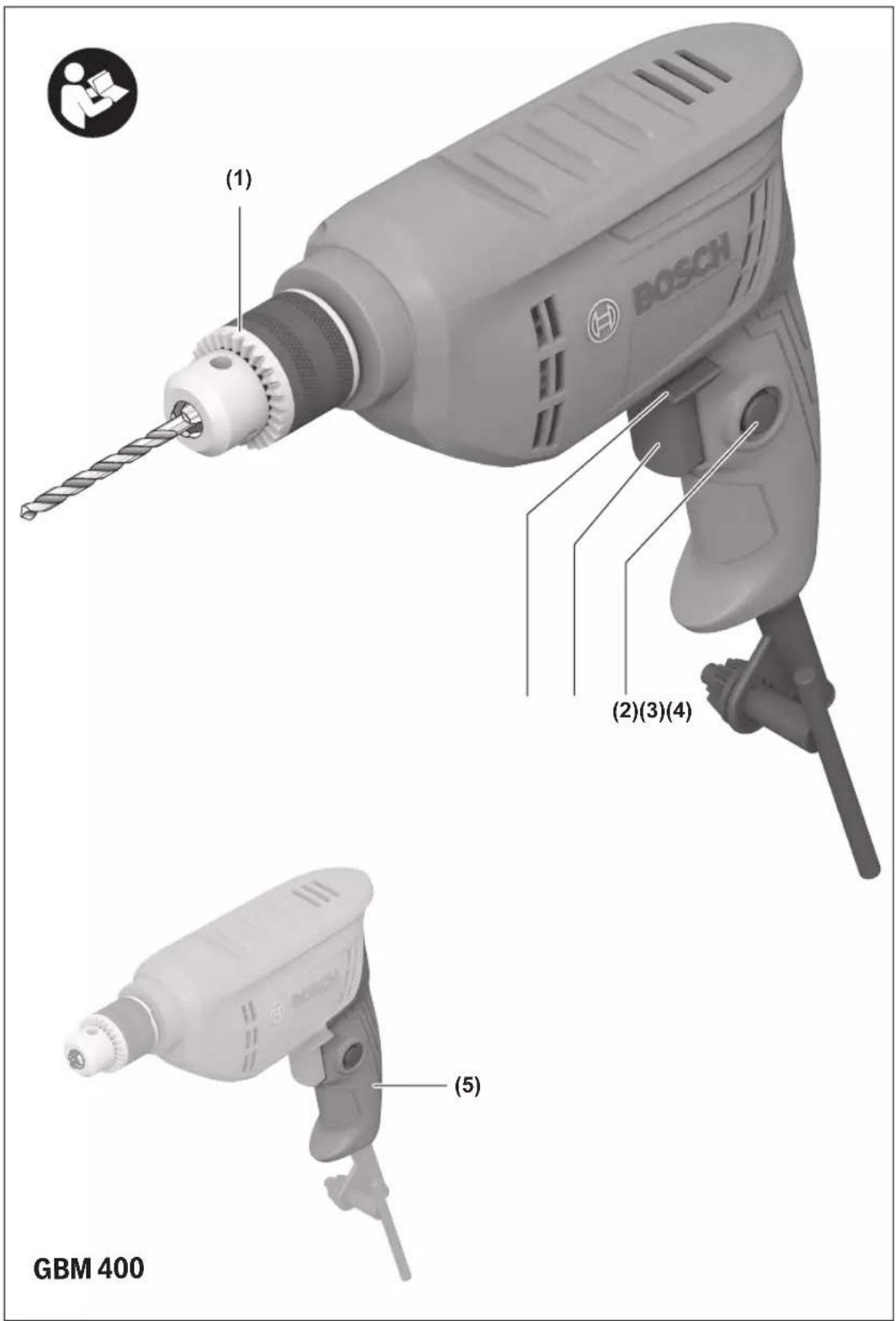 BOSCH GBM 400 Professional - 1
