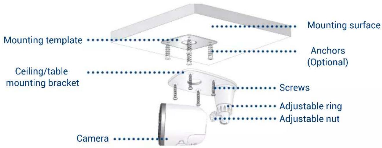 Lorex W482CAD-E - Ceiling Mounting - 1