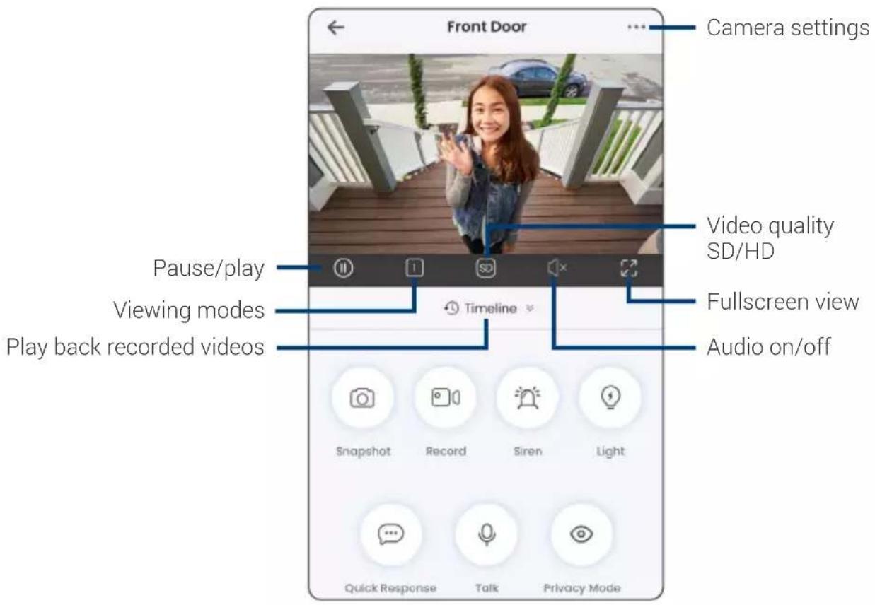 Lorex W482CAD-K9 - App Live View - 1