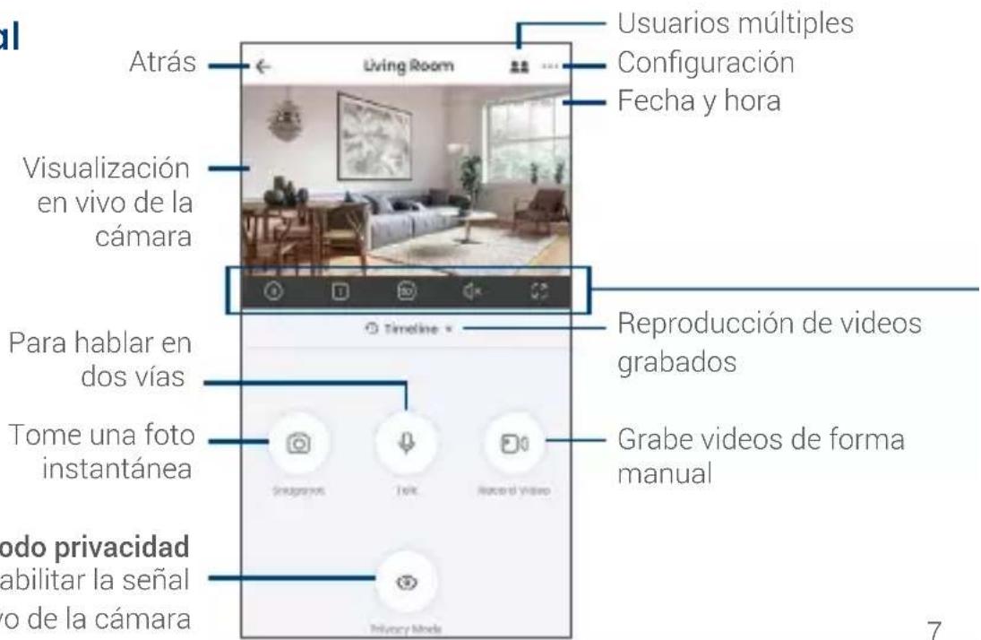 Lorex W461ASD-B - Descripción general de la aplicación Lorex Home - 1
