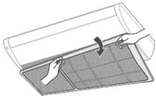 SAMSUNG AC052BNCPKG - Nettoyage du filtre à air - 3