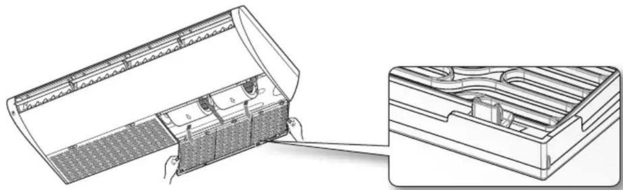 SAMSUNG AC052BNCPKG - Nettoyage du filtre à air - 2