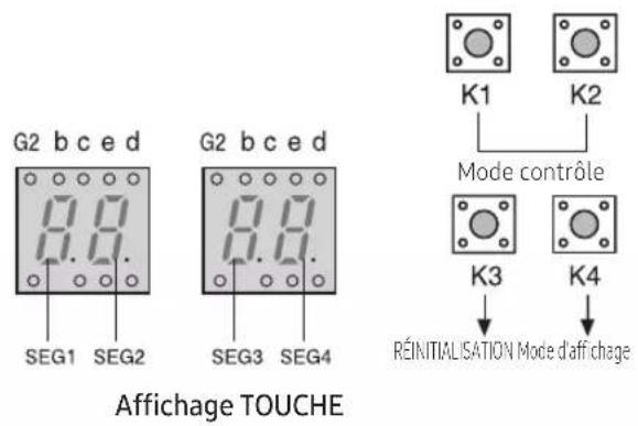 SAMSUNG AE160MXTPGH - Touche de fonction du PBA de l'unité extérieure - 1