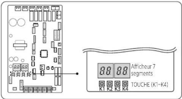SAMSUNG AE080CXYDEK - Réglage des options d'extérieur grâce à des touches K tactiles - 1