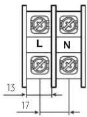 SAMSUNG AE080CXYDEK - Spécification du bornier - 1