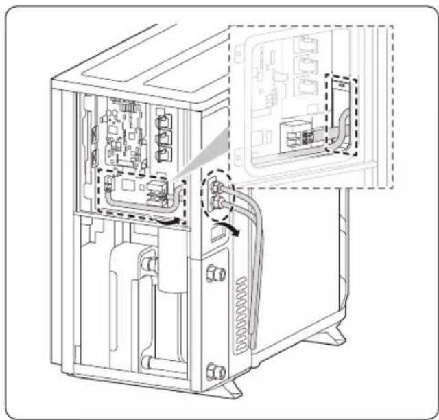 SAMSUNG AE080CXYDEK - Câblage en extérieur - 2