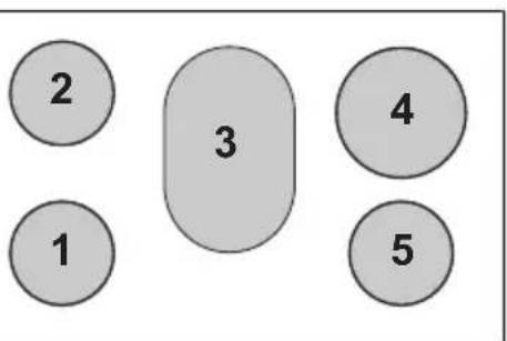 2 1 3 4 5