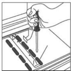 Glem Gas UN9621WI - REGULATING THE MINIMUM FLOW RATE OF GAS TO THE OVEN AND GRILL BURNERS (fig. 23 - page 15) - 3