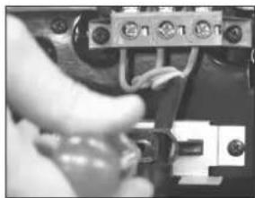 Glem Gas UN9624VI - CHANGING THE POWER CABLE (this operation must be carried out exclusively by qualified personnel) - 2