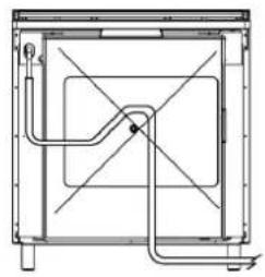 Glem Gas M965EI - CONNECTION WITH FLEXIBLE RUBBER TUBE - 2