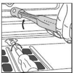 Glem Gas M965EI - RéGLAGE DU MINIMUM SUR LE BRULEUR FOUR ET BRULEUR GRILL (fig. 23 - page 36) - 4