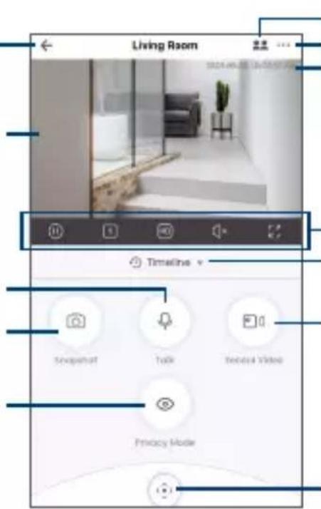 Lorex W462AQD-EG - Aperçu de l'application Lorex Home - 1