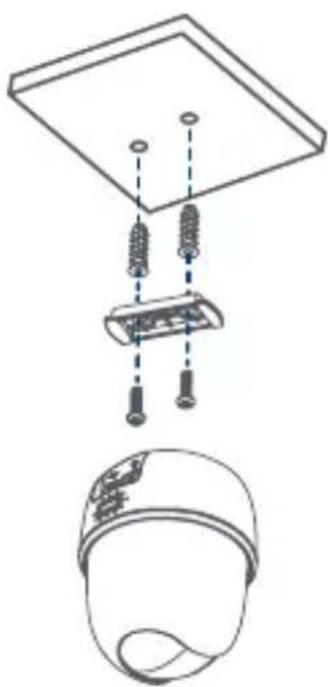 Lorex W462AQD-EG - Deuxième Étape : Installer ou monter la caméra - 1