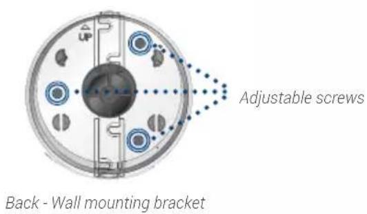 Lorex W482CAD-F - To wall mount the camera: - 2