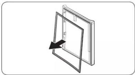 SAMSUNG RB34C7B5EB1 - Retrait du joint - 1