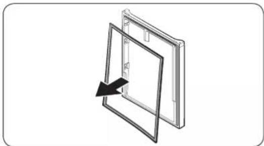 SAMSUNG RB34C7B5EB1 - За отстранување на заптивката - 1