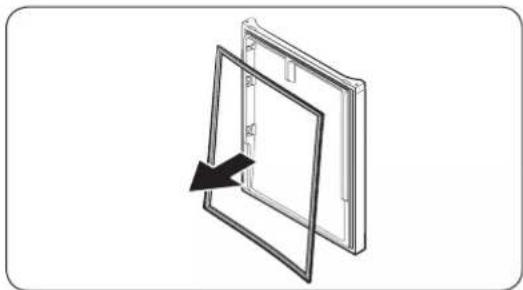 SAMSUNG RB34C7B5EB1 - Per rimuovere la guarnizione - 1