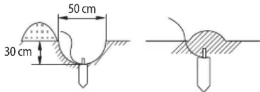 30 cm 50 cm