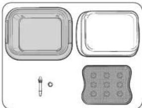 SAMSUNG NV7B7970CDA - Sammensetningen av dampbeholderen (kun aktuelle modeller) - 1