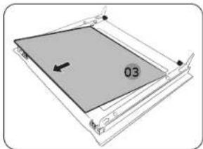 SAMSUNG NV7B7970CDA - Dørglass - 4