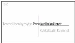 12:00 Terveellinen kypsytys Parsakaalin kukinnot Kukkakaalin kukinnot