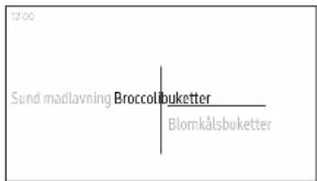 12-00 Sund madlavning Broccolbuketter Blomkålsbuketter