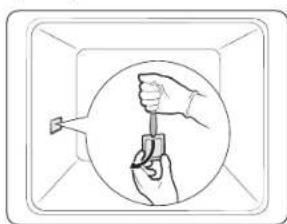 SAMSUNG NV7B7970CDA - Lamp aan zijkant van de oven - 1