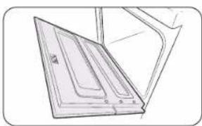 SAMSUNG NV7B4550VDK - Flexibel dörr (endast tillämpliga modeller) - 3