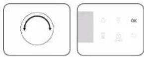 Diagram showing two labeled cable or connector components with a cross symbol and letter O, enclosed in a circular diagram.