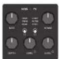 NUX Trident NME-5 - Panneau de commande Panneau de commande - 4