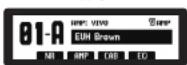 NUX Trident NME-5 - Premiers réglages et jeu Réglages plus détaillés en MODE EDIT - 2