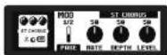 NUX Trident NME-5 - Panneau de commande Panneau de commande - 13