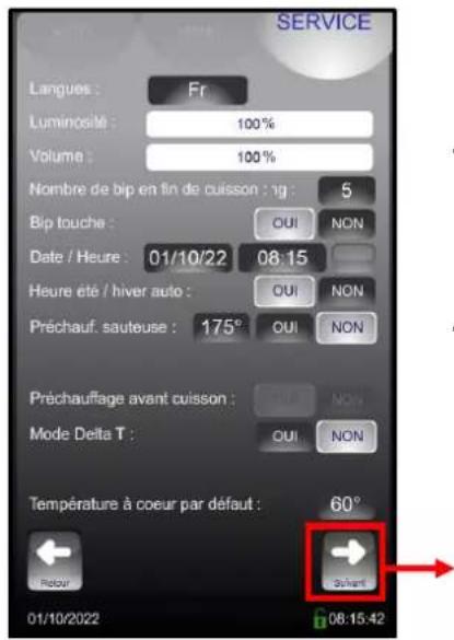 Vulcan VPP40 - PARAMETRES CLIENT - 1