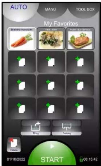 AUTO MANU TOOL BOX My Favorites Brasses vegetables vea stew Palm Mac Tread 01/10/2022 START 08:15:42