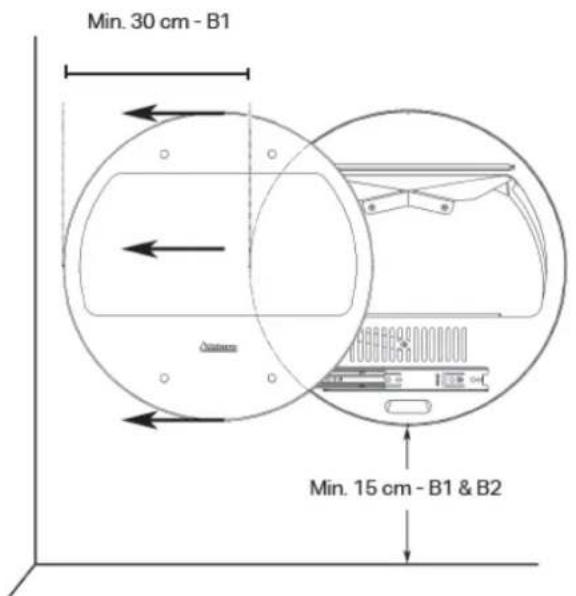 ADURO B1 - Wall-mounting the fireplace - 5