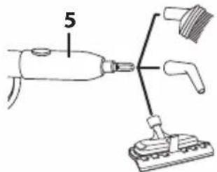 WAGNER Power Steamer 915E - Accessories for the straight adapter - 3