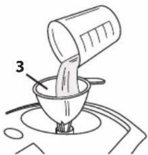 WAGNER Power Steamer 915E - Le replissage ne doit être effectué que lorsque le nettoyeur vapeur est débranché de l'alimentation électrique. - 2