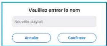 OPTOMA N3981K - Creation d'une liste de lecture - 1