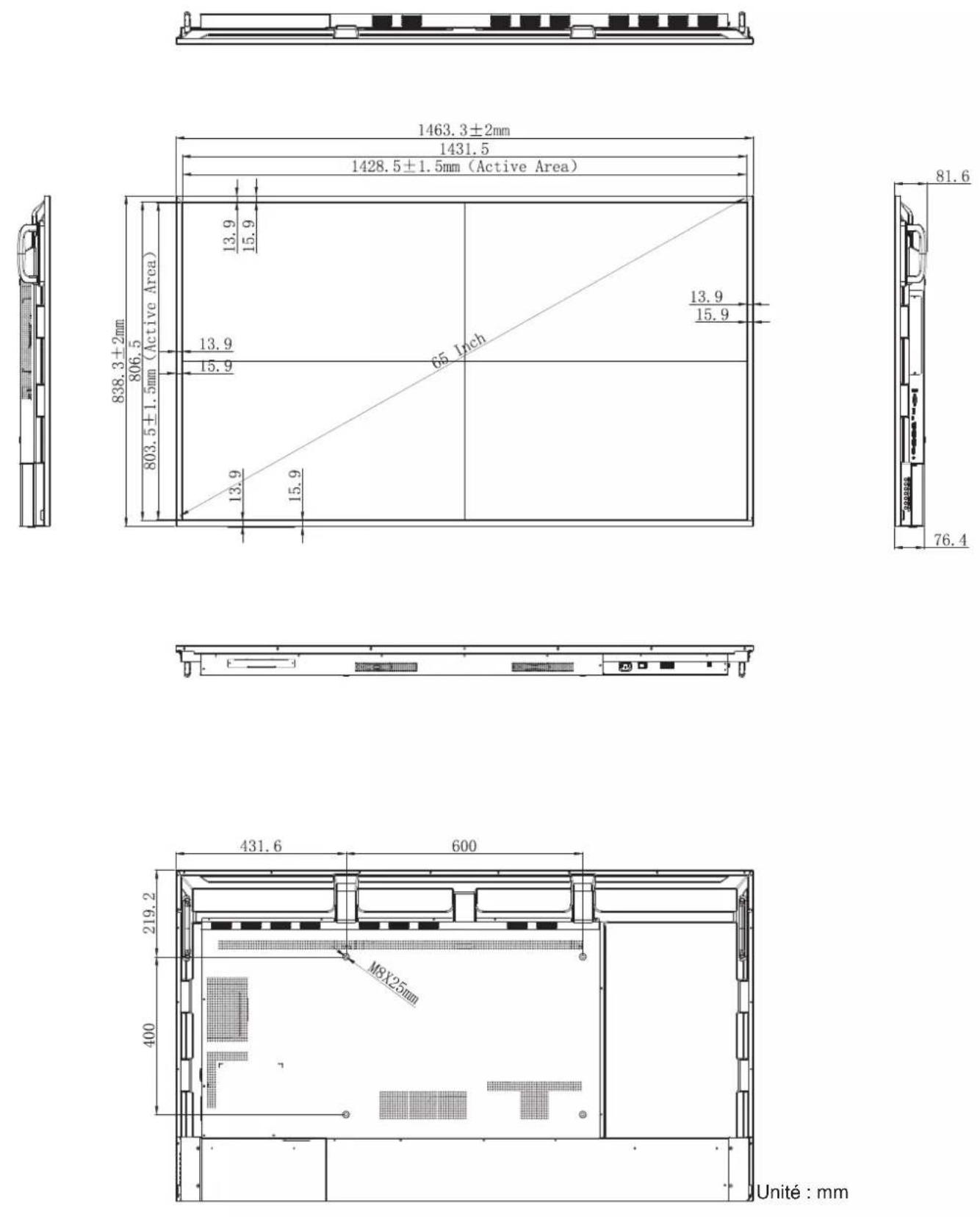 OPTOMA N3981K - INFORMATIONS SUPPLEMENTAIRES - 1